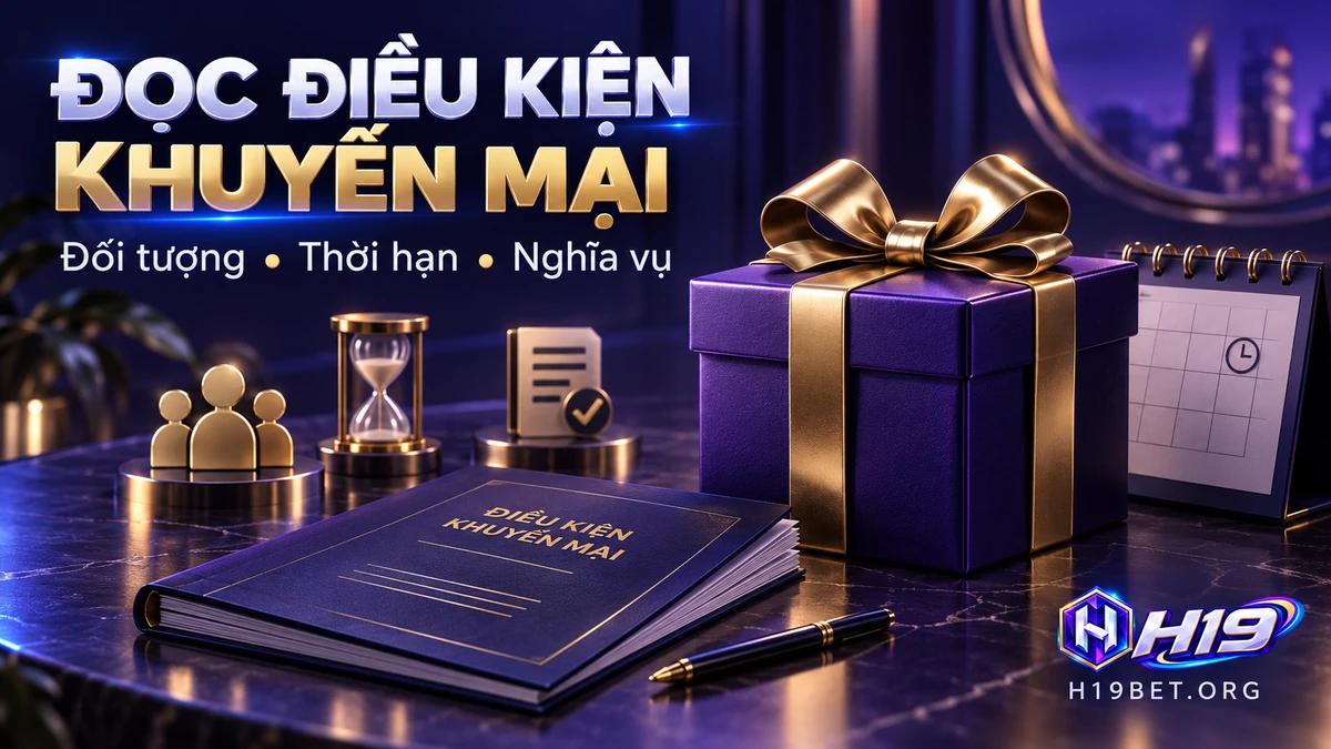 Các nội dung cần kiểm tra trong điều kiện khuyến mãi H19