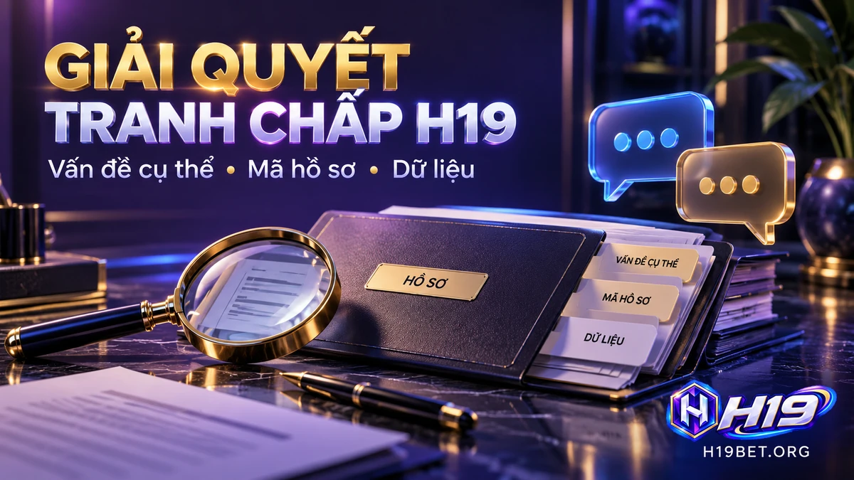 Giải quyết tranh chấp H19 bằng mã nhận diện và dữ liệu của từng sự kiện