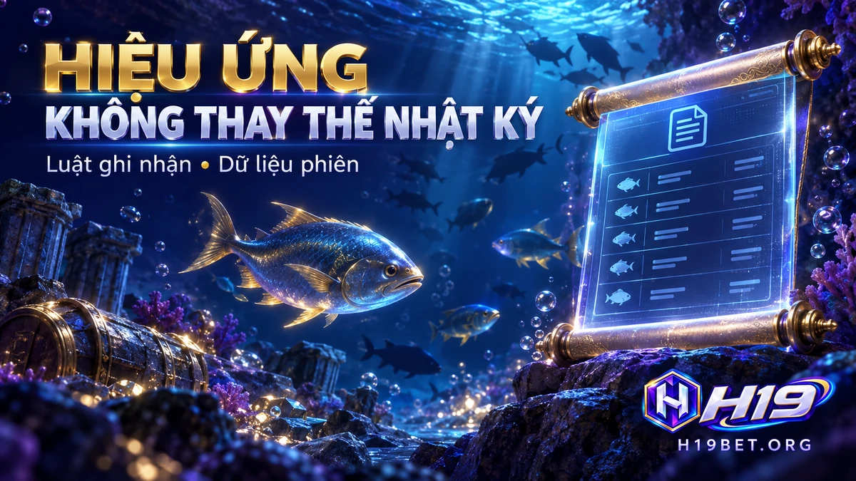 Đối chiếu hoạt ảnh mục tiêu bắn cá H19 với luật và nhật ký phiên chơi