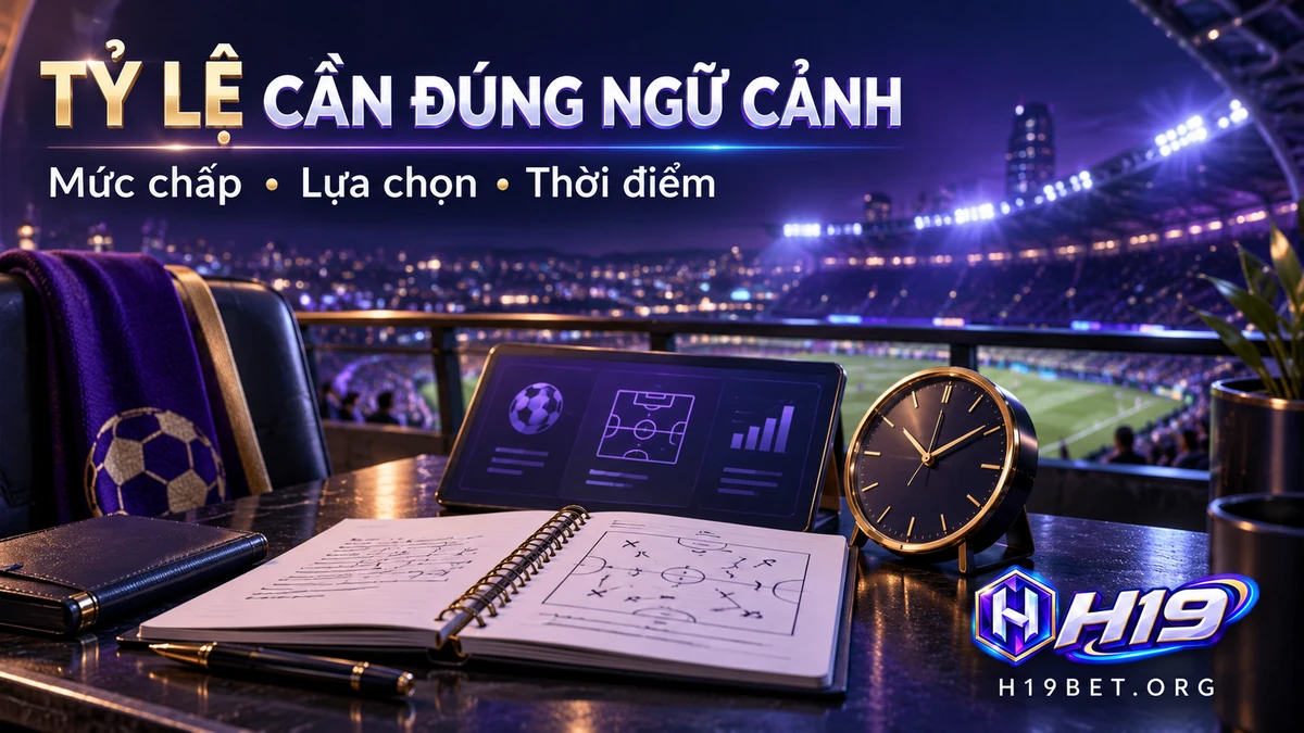 Tỷ lệ thể thao H19 đi cùng mốc kèo, lựa chọn và thời điểm được ghi nhận