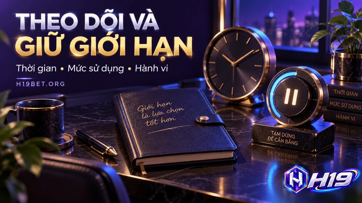 Theo dõi thời gian và mức sử dụng để đánh giá việc giữ giới hạn trên H19